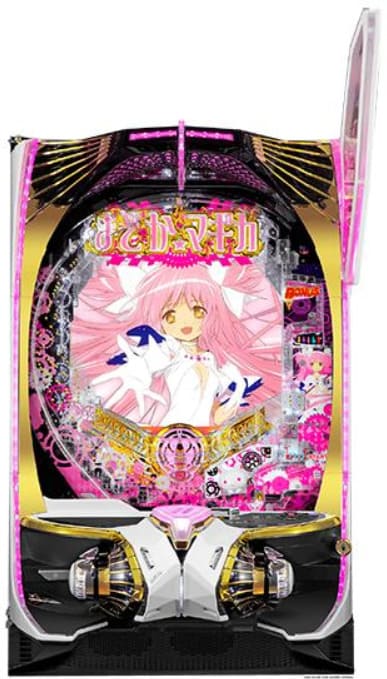 パチスロまどマギパチンコのリールとアニメ演出シーン